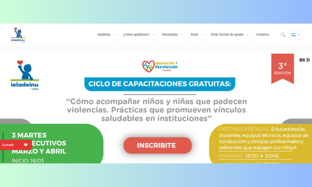 Ciclo de capacitaciones gratuitas y virtuales | Info Capacitaciones